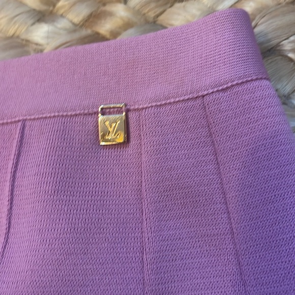 Louis Vuitton pink mini shorts medium super short - Picture 4 of 11